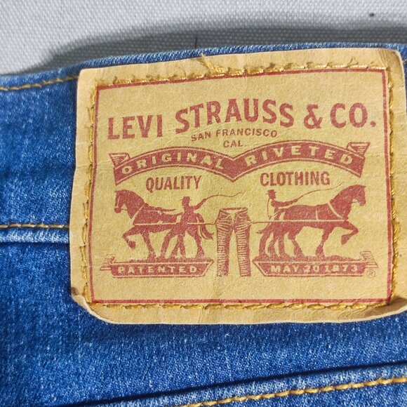 Levi's jeans women's size W30/L30 denim blue colour Mile High Super Skinny - Picture 5 of 16